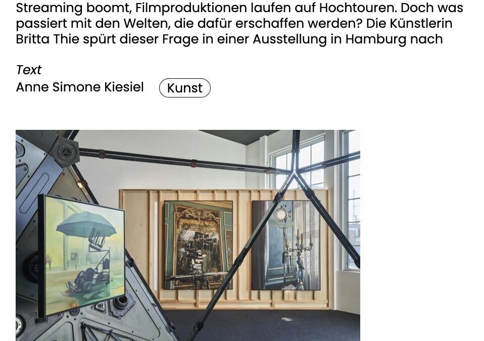 monopol online: Gelungen gegen alle Widerstände. Britta Thie in Hamburg