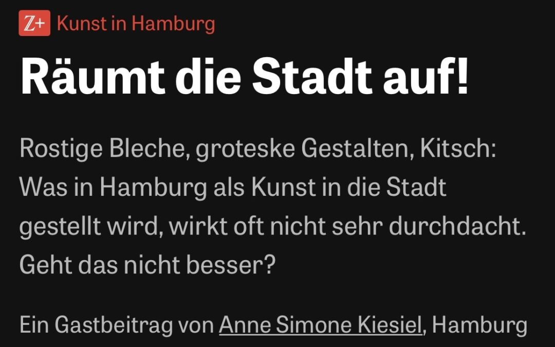Räumt die Stadt auf!
