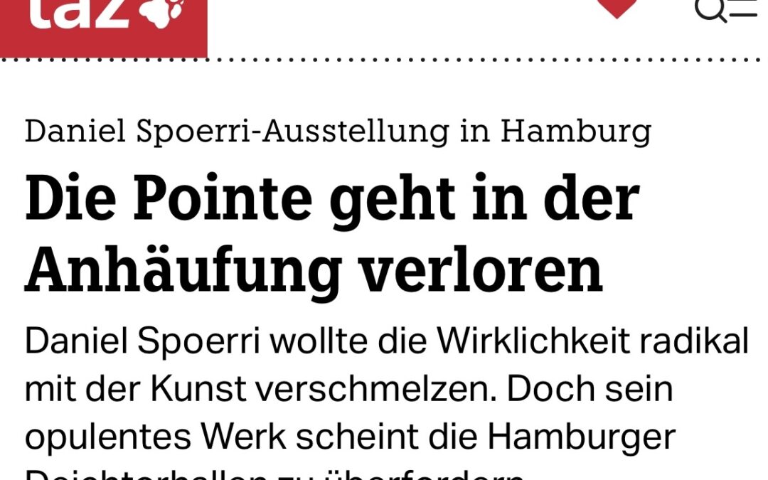Daniel Spoerri in Hamburg