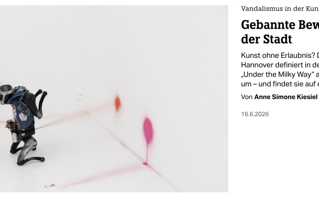 Vandalismus in der Kunst.